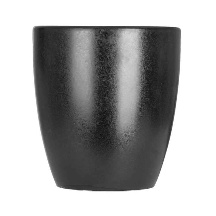 Taza mug de cerámica 379 ml Ebano Pluto negro PL1941526412 Corona