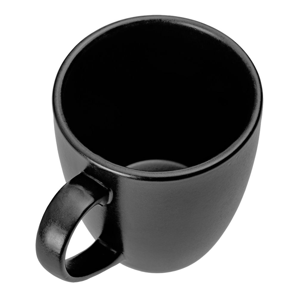 Taza mug de cerámica 379 ml Ebano Pluto negro PL1941526412 Corona