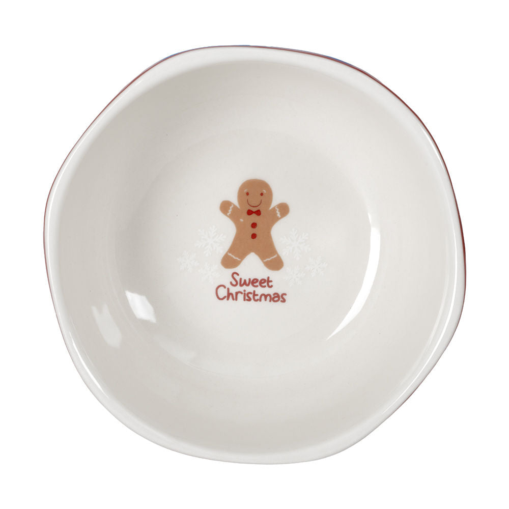 Juego de desayuno de cerámica Ginger Christmas SL150L160103 Corona