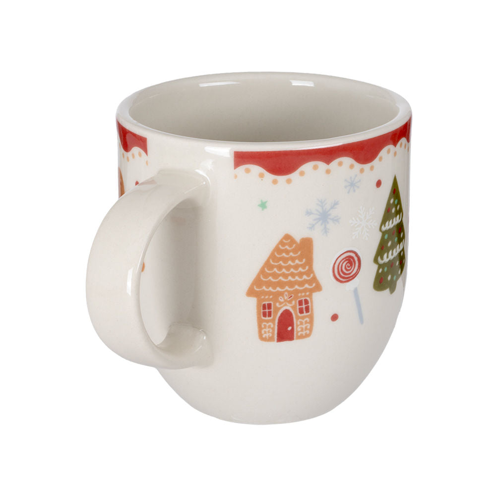 Juego de desayuno de cerámica Ginger Christmas SL150L160103 Corona