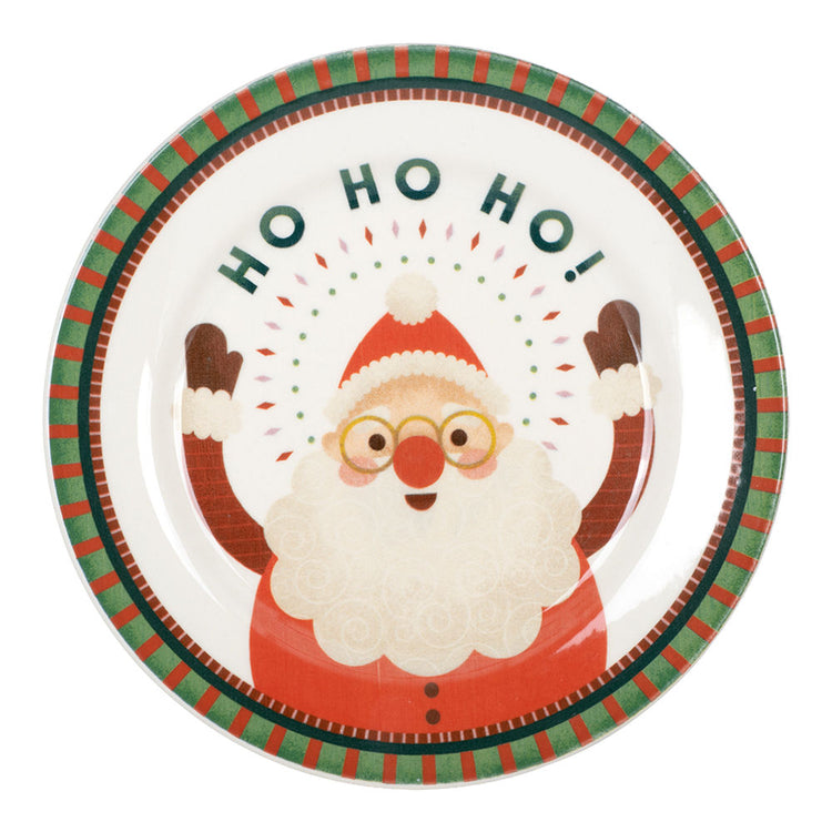 Vajilla de cerámica 16 piezas Toys Ho Ho Ho VL146L040116 Corona