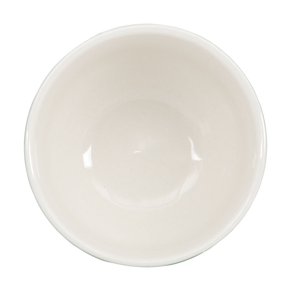 Juego de 3 tazones de cerámica 325 ml Dulce Regalo Corona – vista interior lisa