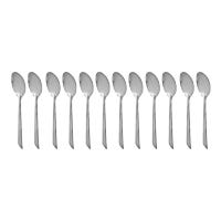 Juego de cucharas de mesa de acero inoxidable decorada 12 piezas G0824 Dekora