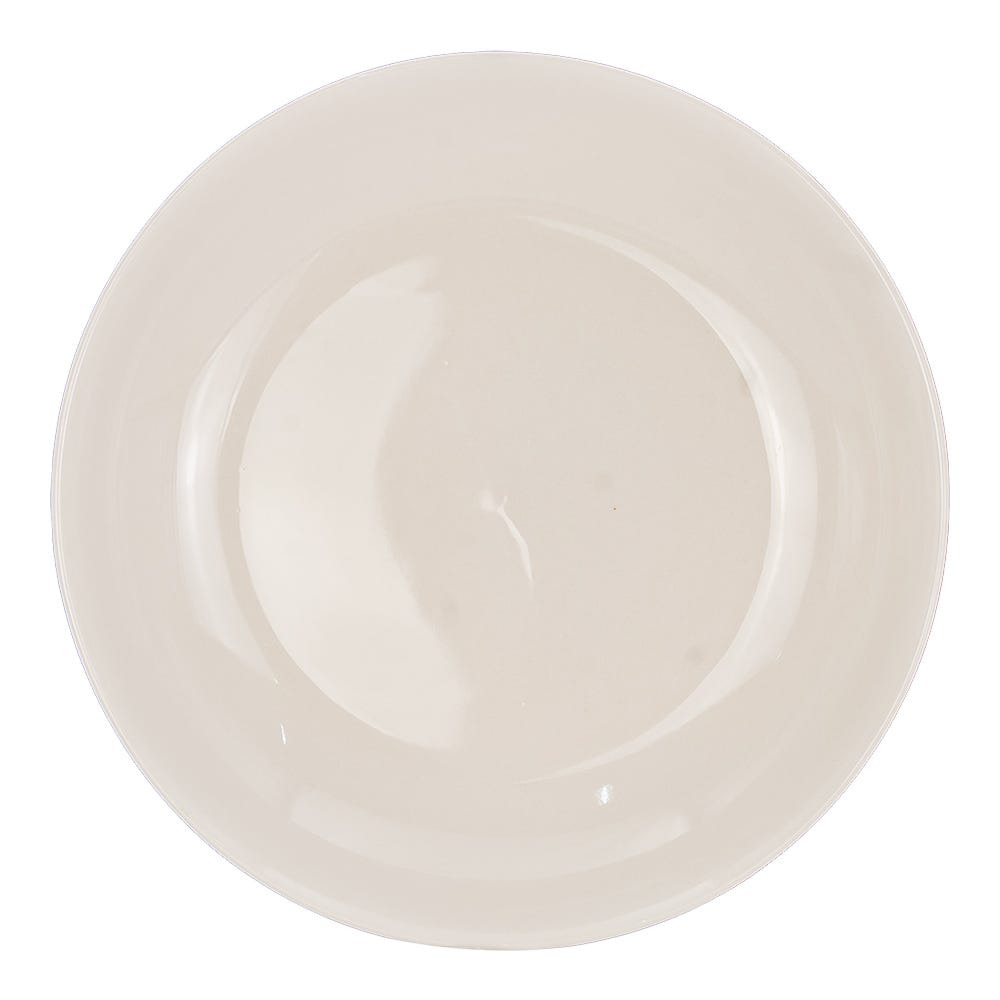 Plato hondo cerámica 22.5 cm blanco 22DK05-2 Dekora