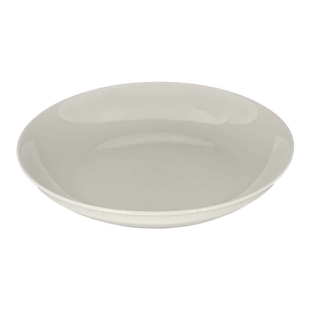 Plato hondo cerámica 22.5 cm blanco 22DK05-2 Dekora