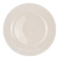 Plato hondo cerámica 22.5 cm blanco 22DK05-2 Dekora