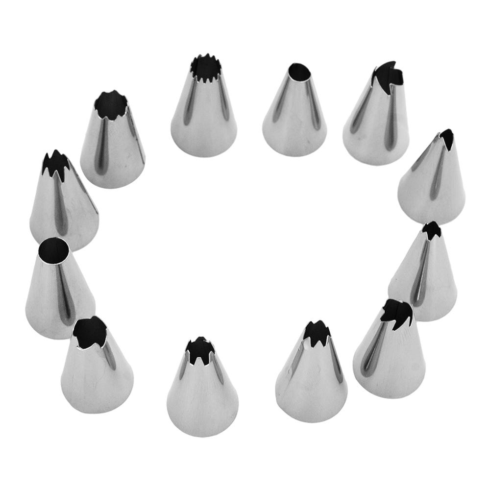 Juego de 12 duyas acero inoxidable U2186 Dekora