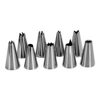 Juego de 9 duyas acero inoxidable U2187 Dekora