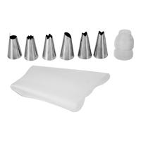 Juego de duyas acero inoxidable con manga pastelera U2213 Dekora