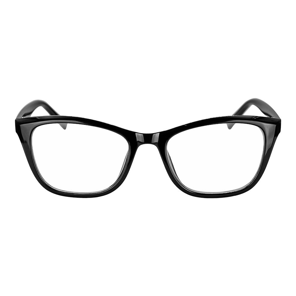 Lentes de lectura plástico graduación 2.00 negro E0410 Dekora