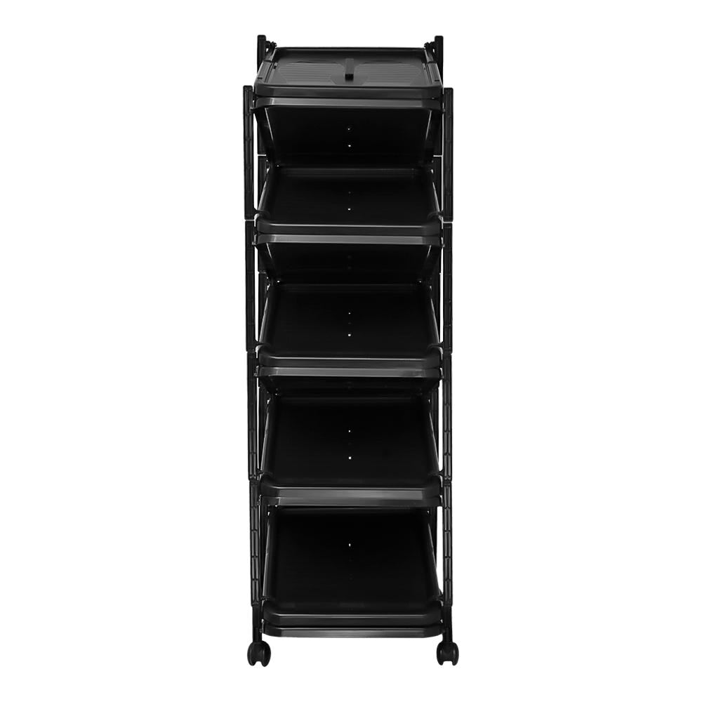 Zapatera extensible de plástico zip 10 I149R0085 Italhome