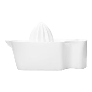 Exprimidor de cítricos manual de plástico blanco Italhome