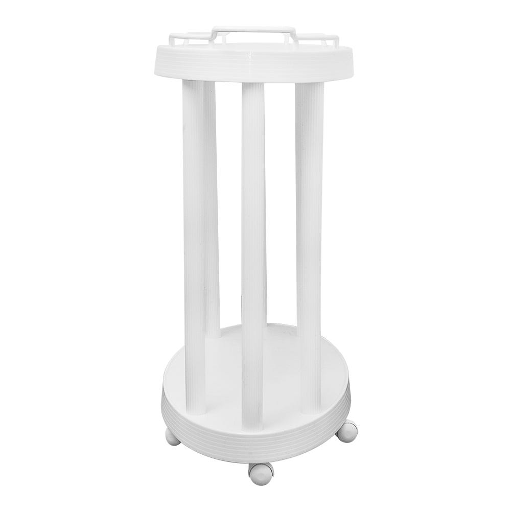 Mesa de plástico ovalada con ruedas sir 722 Italhome