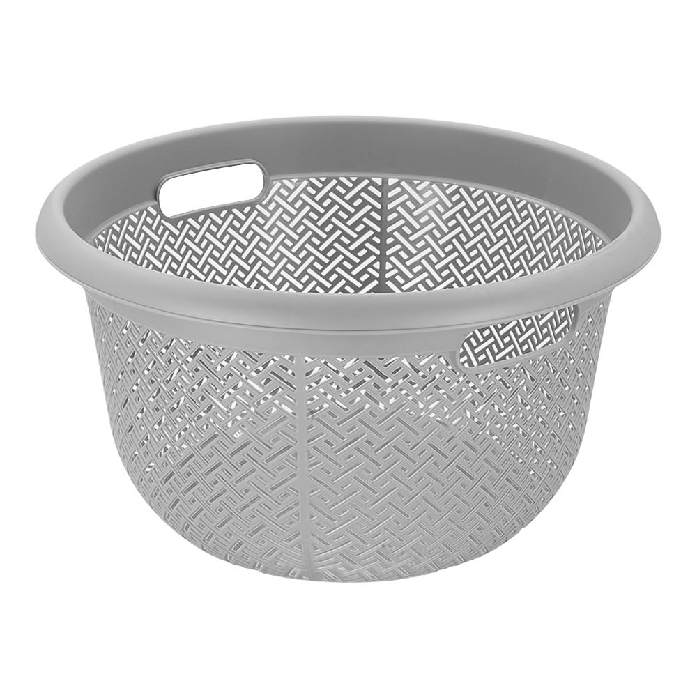 Cesta para ropa de polipropileno redonda 8160 Italhome