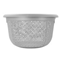 Cesta para ropa de polipropileno redonda 8160 Italhome