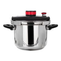 Olla de presión de acero inoxidable 6 litros BPC06L-2 Bogner