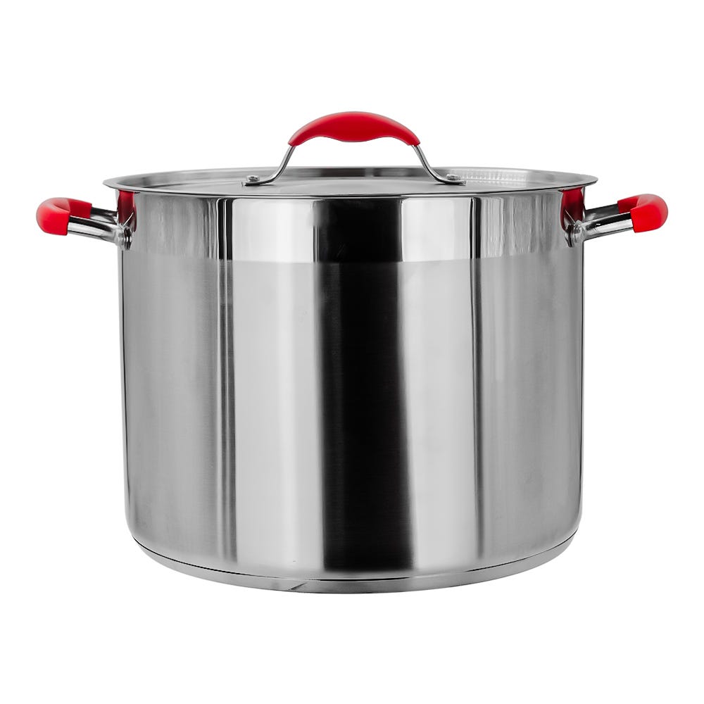 Olla con vaporera de acero inoxidable14 litros BCP16L Bogner