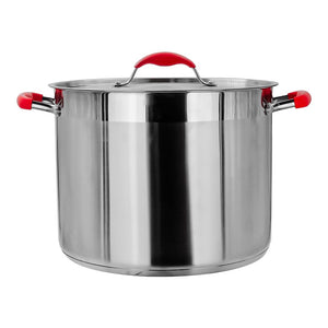 Olla con vaporera de acero inoxidable14 litros BCP16L Bogner