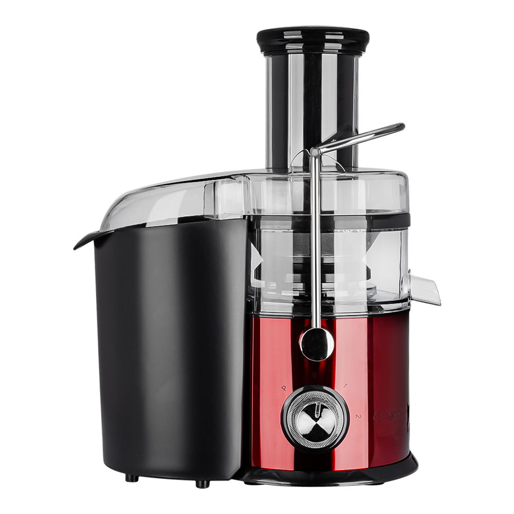 Extractor de acero inoxidable rojo BJE02R Bogner