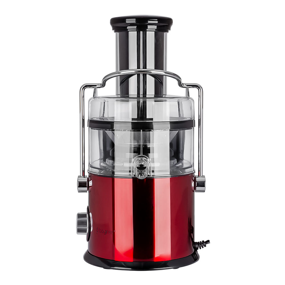 Extractor de acero inoxidable rojo BJE02R Bogner