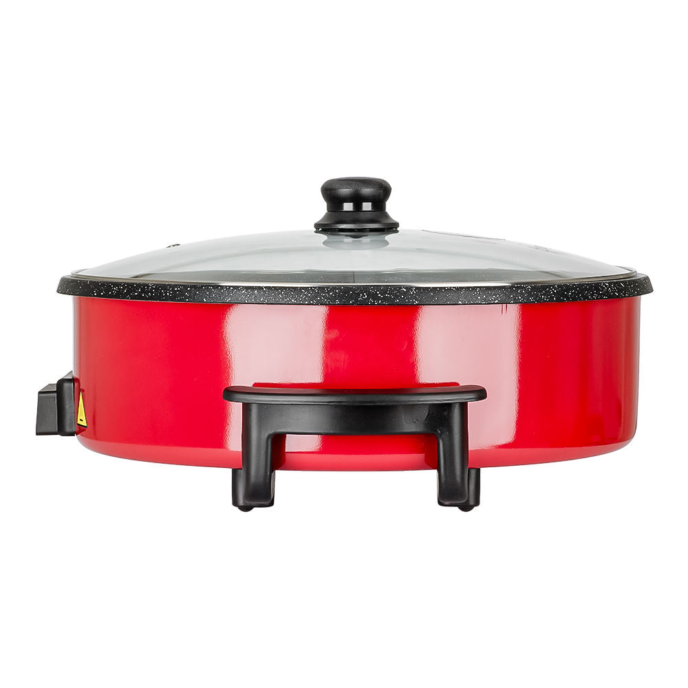 Sartén eléctrico de aluminio 7.5 litros rojo BEFP42 Bogner