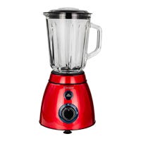 Licuadora para moler hielo 2 velocidades roja BSB05R Bogner