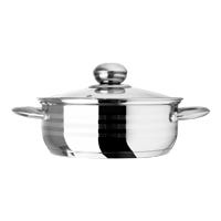 Olla baja de acero inoxidable acabado espejo Qualité