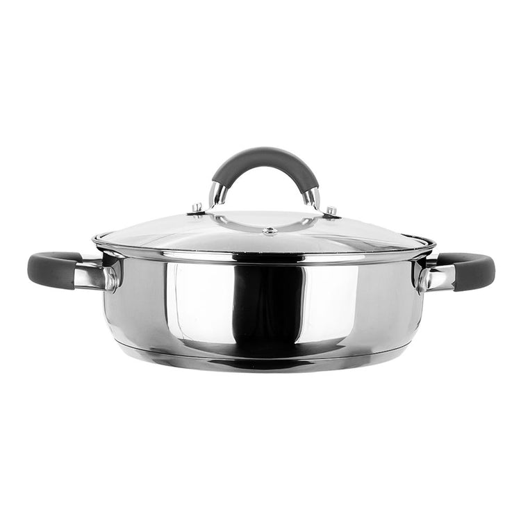 Cacerola de acero inoxidable con antiadherente 2.2 litros ATS-125 Qualité