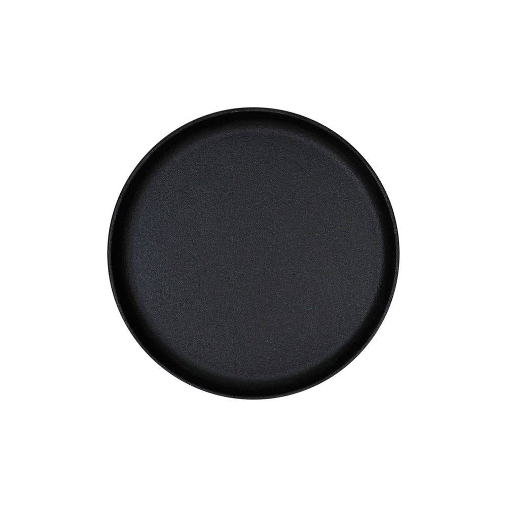 Plato redondo de hierro fundido 22 cm