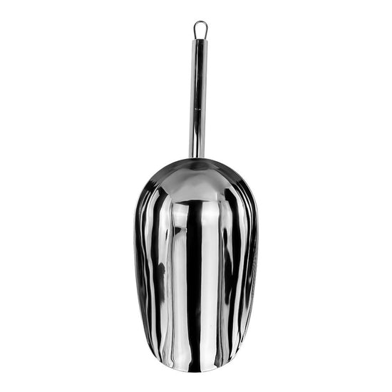 Pala para bar de acero inoxidable de 12.7 cm BS-V V 5 1/2 Qualité Premium