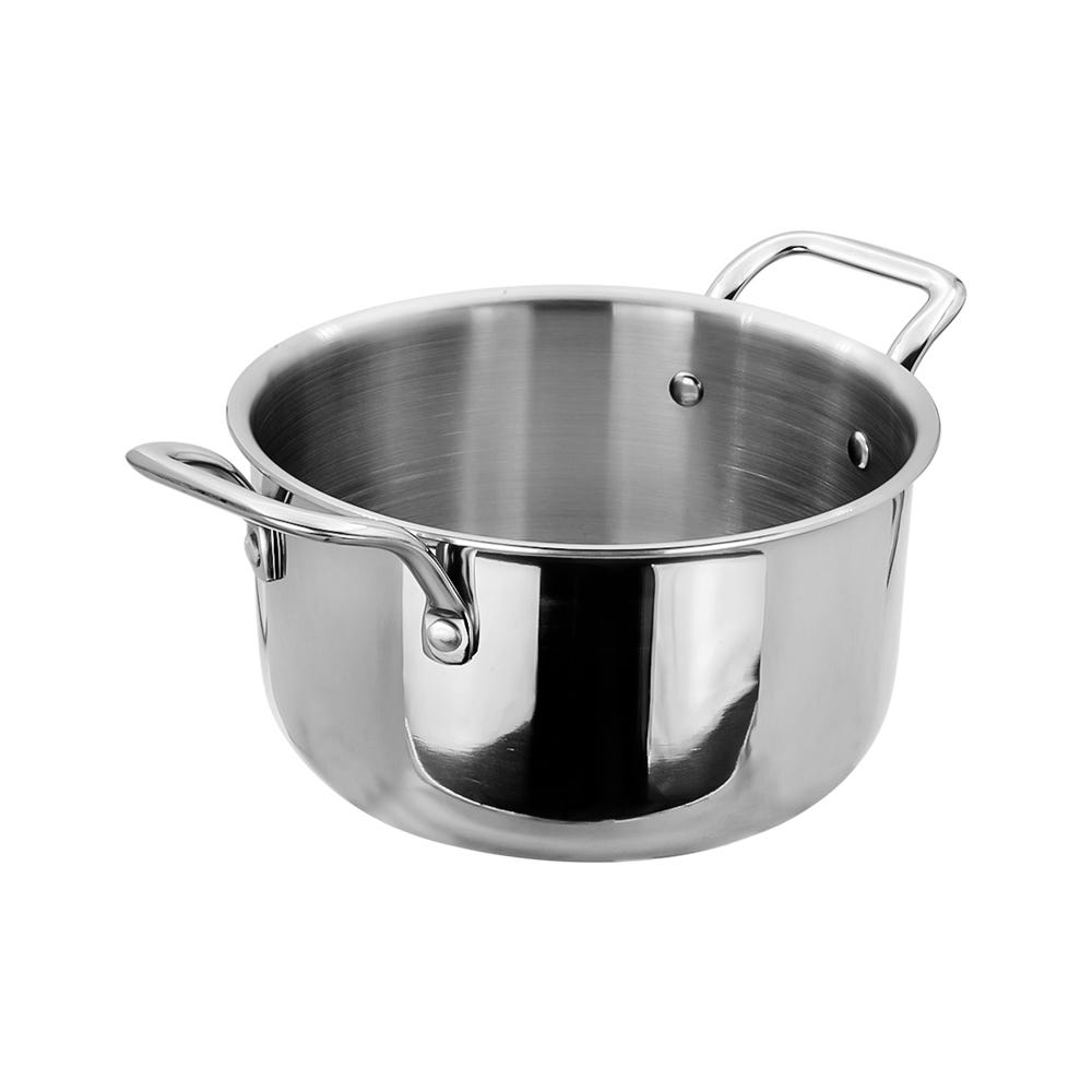 Cacerola de acero inoxidable de 22 cm TCC-22 Qualité Premium