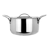 Cacerola de acero inoxidable de 24 cm TCC-24 Qualité Premium