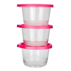 Juego de contenedores de plástico 3 piezas 200-8035 Home Sweet Home