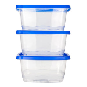 Juego de contenedores de plástico 3 piezas 200-8037 Home Sweet Home