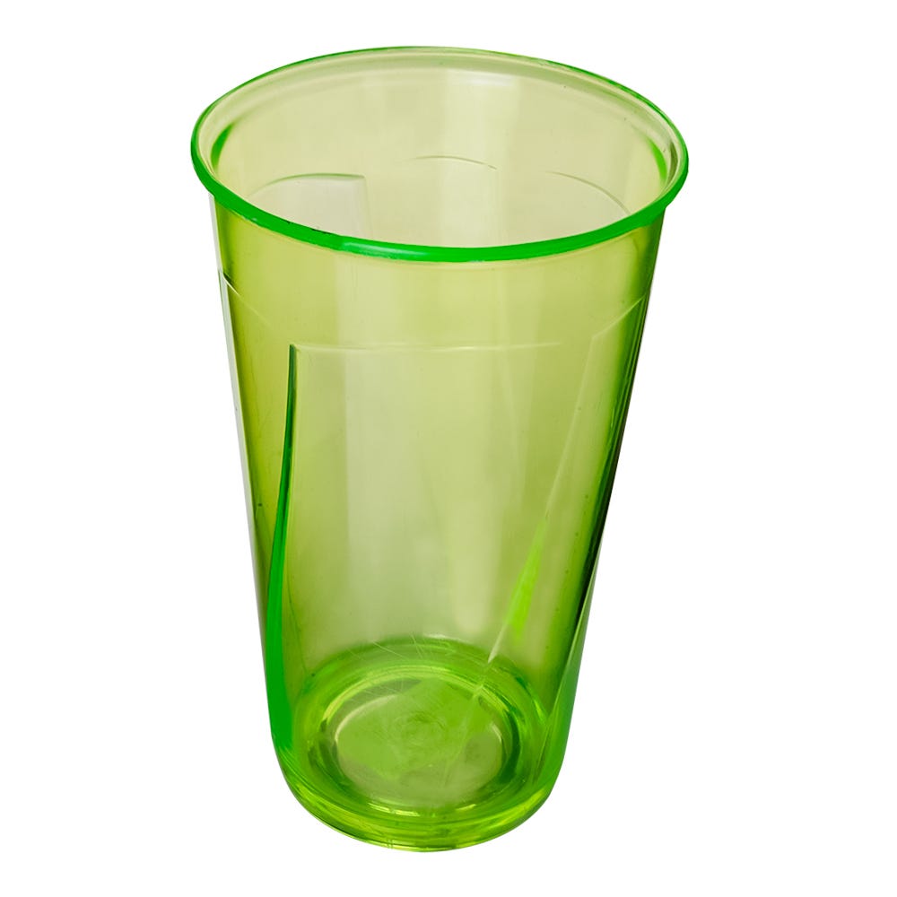 Vaso Twist de poliestireno transparente 532 ml 004006 Kitchen Pro