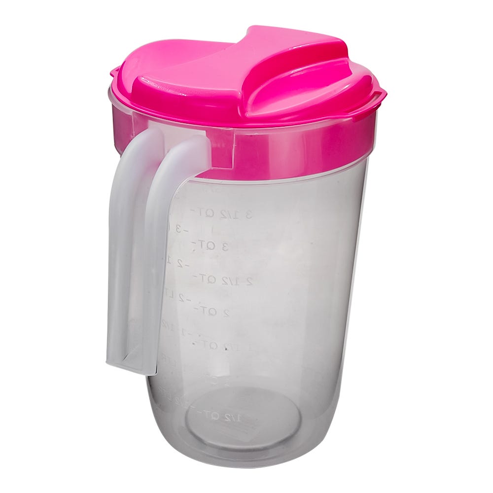 Jarra AQUA de plástico 4 L varios colores 004068 Kitchen Pro