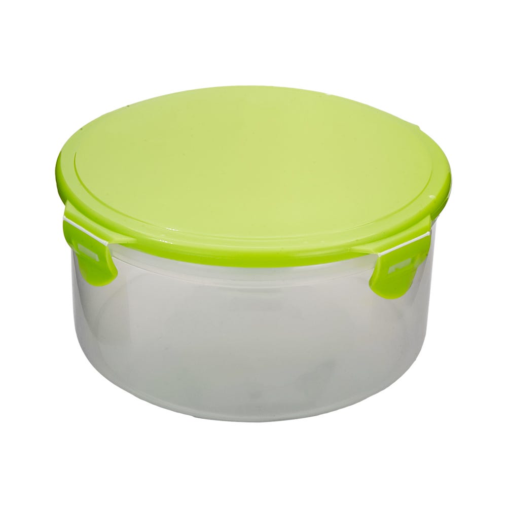 Contenedor hermético de plástico redondo 1.25 L 007032 Kitchen Pro