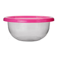 Tazón redondo de plástico con tapa 2 L 008035 Kitchen Pro