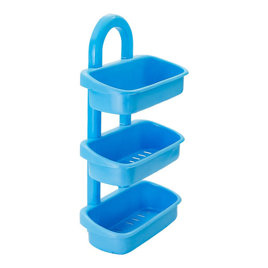 Organizador para baño de plástico 3 estantes 011002 Home Pro – vista 4