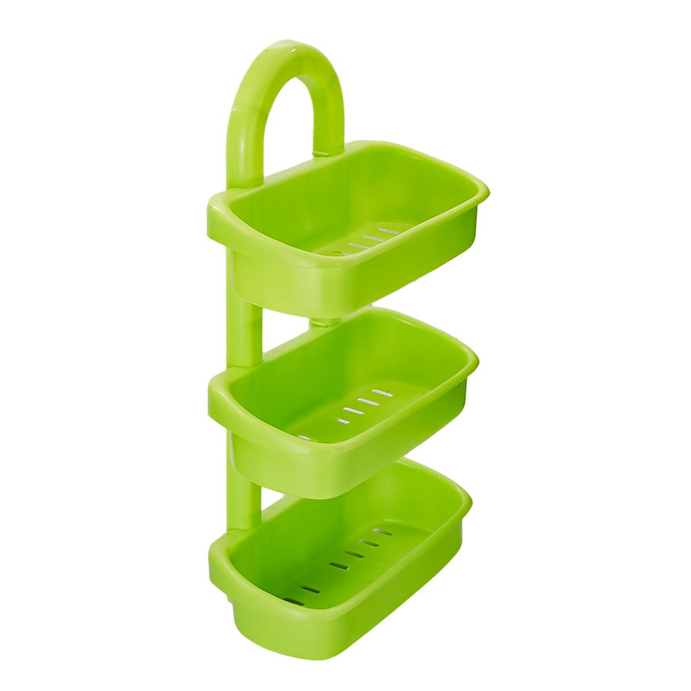 Organizador para baño de plástico 3 estantes 011002 Home Pro – vista 5