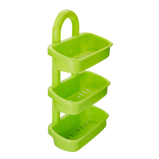 Organizador para baño de plástico 3 estantes 011002 Home Pro – vista 5