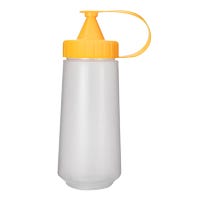 Salsero de plástico con tapa 300 ml PT-0042 Kitchen Pro