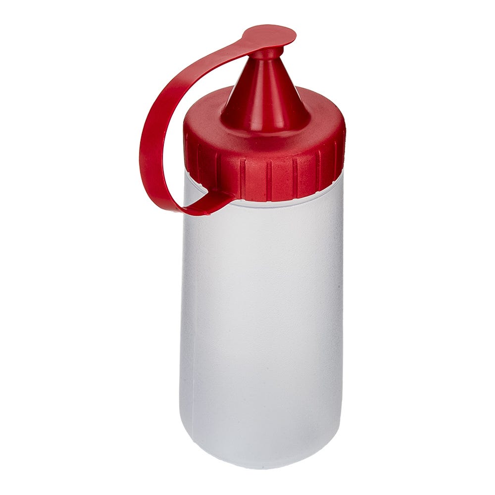 Salsero de plástico con tapa 300 ml PT-004 Kitchen Pro