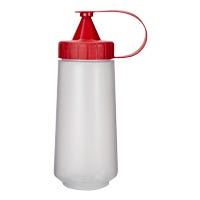 Salsero de plástico con tapa 300 ml PT-004 Kitchen Pro