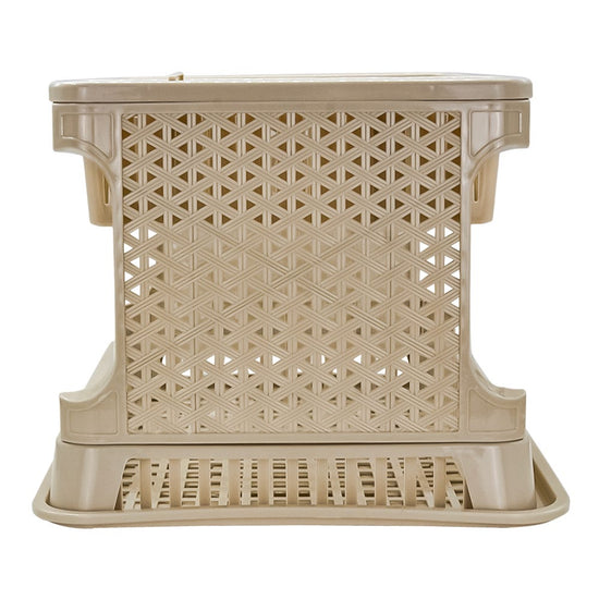Escurridor de plástico para vajillas doble nivel con bandeja MILANO Kitchen Pro – vista 3
