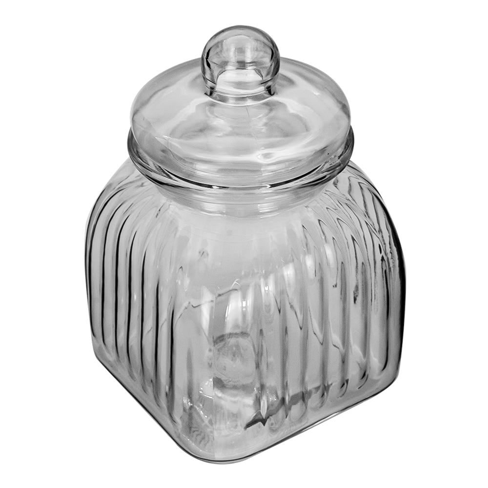 Frasco de vidrio con tapa hermética 2.7 L ATGS06 Home Sweet Home