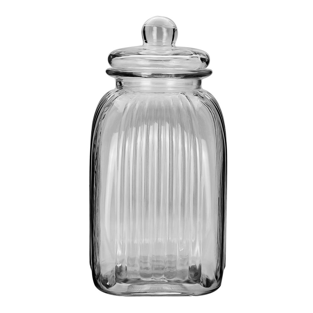 Frasco de vidrio con tapa hermética 4.5 L ATGS08 Home Sweet Home