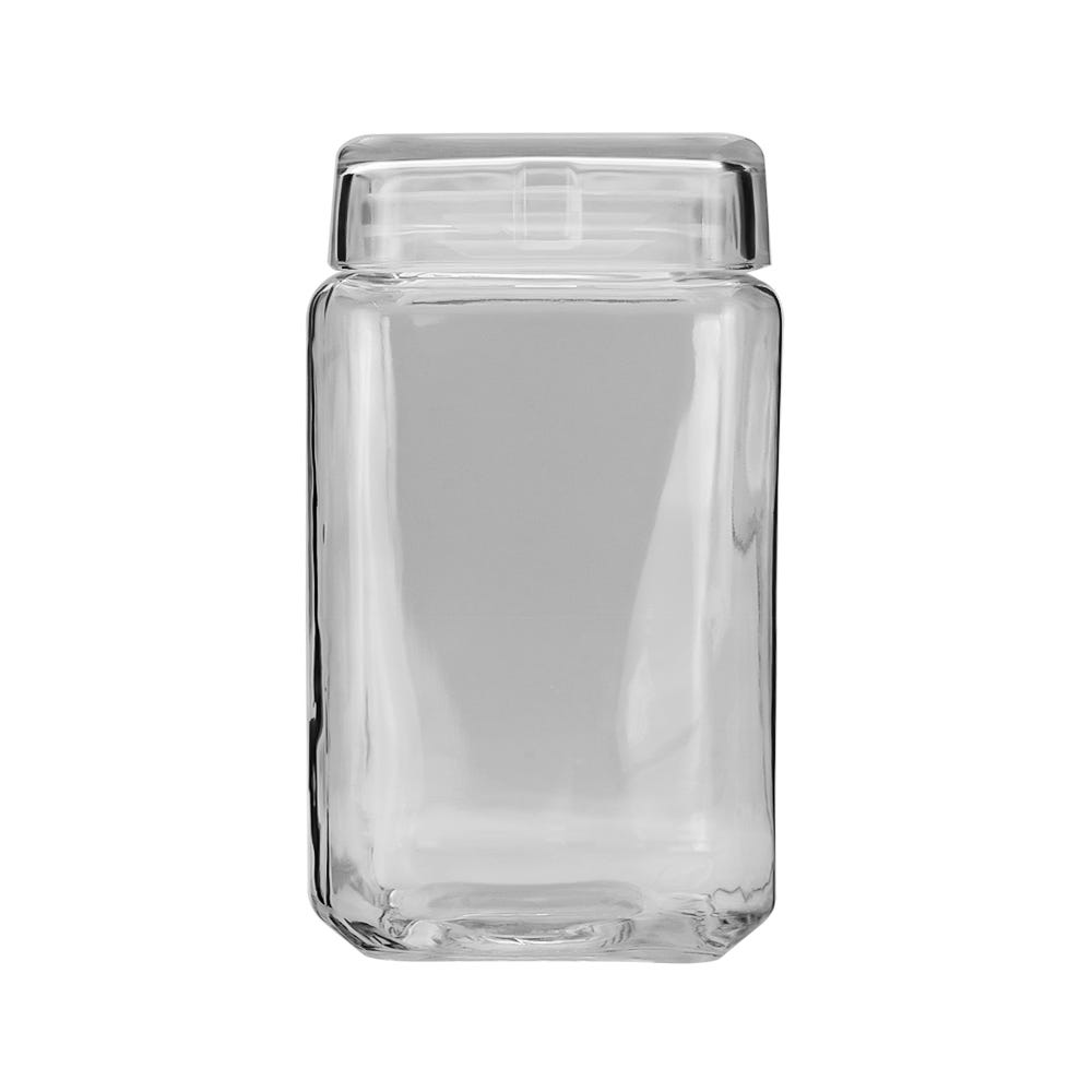 Juego de 4 contenedores vidrio con tapa ATGS12 Home Sweet Home