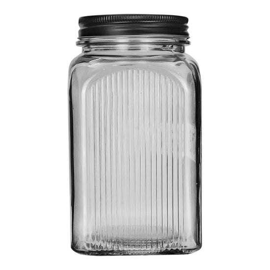 Juego de 3 contenedores vidrio con tapa 1 L ATGS19 Home Sweet Home