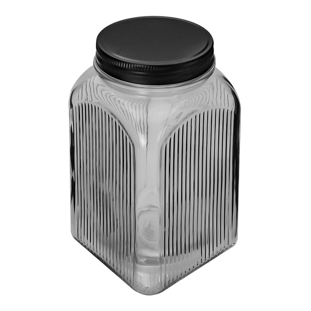 Juego de 3 contenedores vidrio con tapa 1 L ATGS19 Home Sweet Home